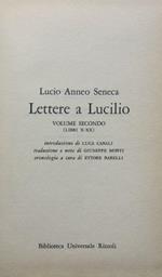 Lettere a Lucilio : volume secondo (libri X-XX)