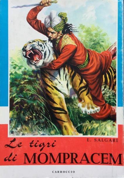 Le tigri di Mompracem - Emilio Salgari - copertina