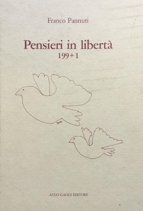 Pensieri in libertà 199+1 - Franco Pannuti - copertina