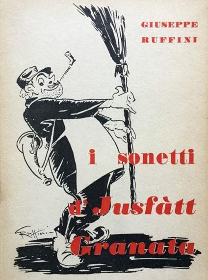 I sonetti di Jusfatt Granata - Giuseppe Ruffini - copertina