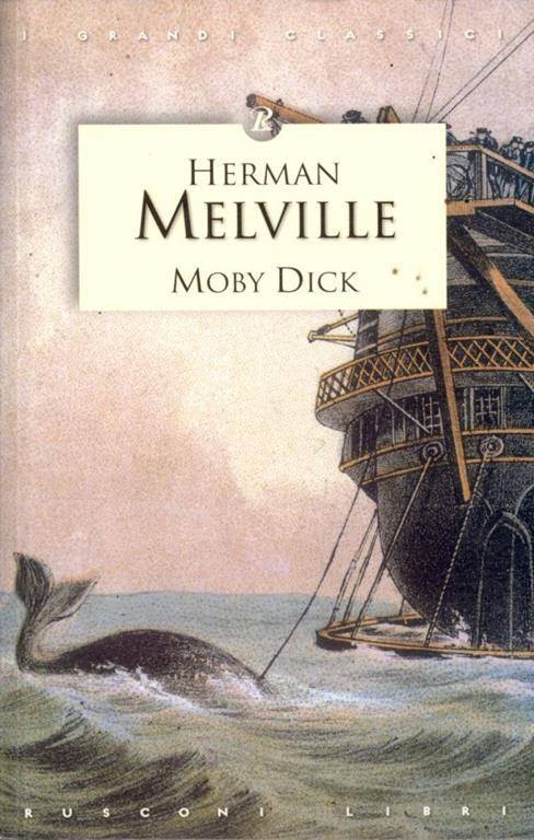 Moby Dick - Herman Melville - copertina