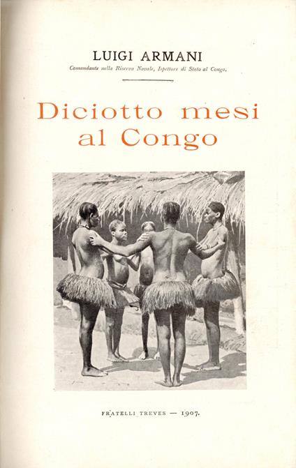 Diciotto mesi al Congo - copertina