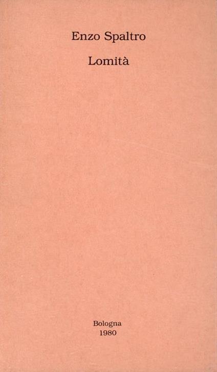 Lomita - Enzo Spaltro - copertina