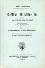 Elementi di geometria ad uso delle scuole medie superiori