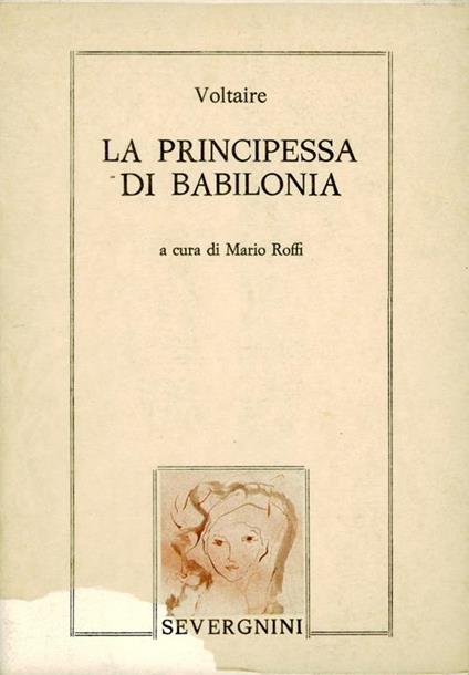 La principessa di Babilonia - Voltaire - copertina