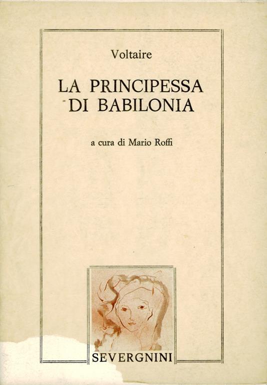 La principessa di Babilonia - Voltaire - copertina