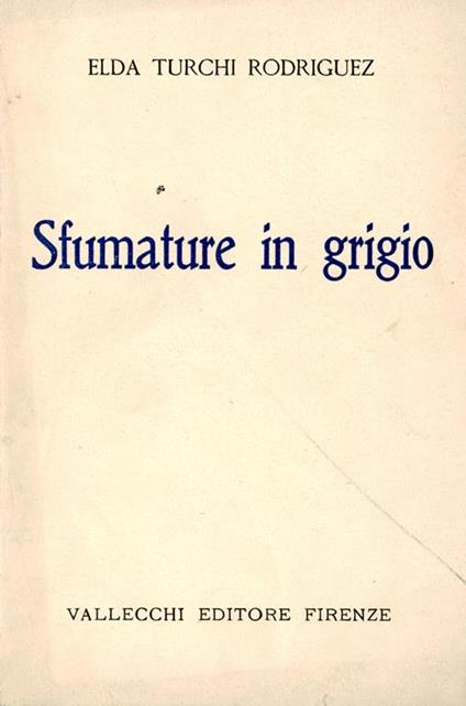 Sfumature in grigio - copertina