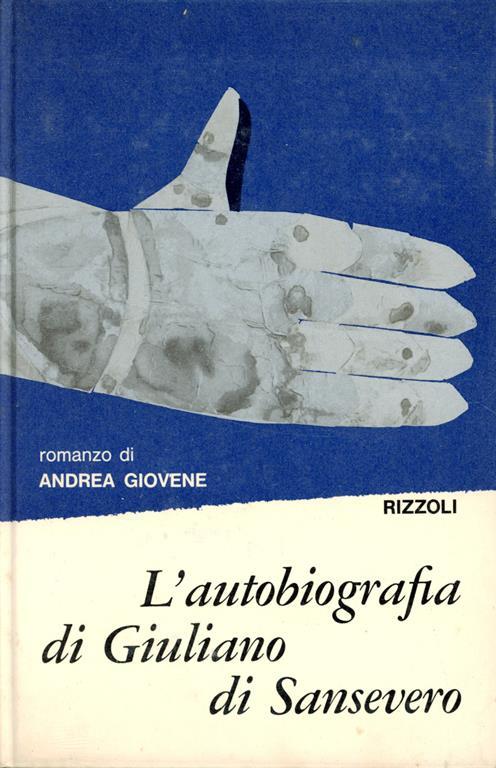 L' autobiografia di Giuliano di Sansevero - due volumi - Andrea Giovene - copertina