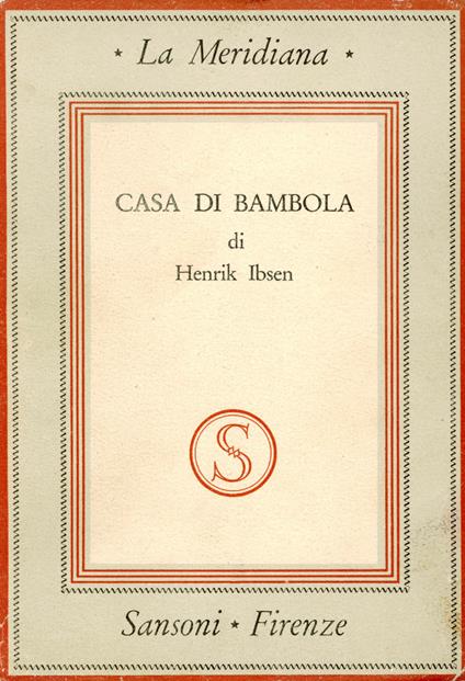 Casa di bambola - Henrik Ibsen - copertina
