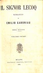Il signor Lecoq : romanzo