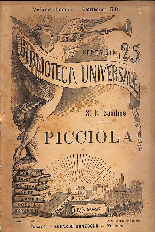 Picciola - copertina