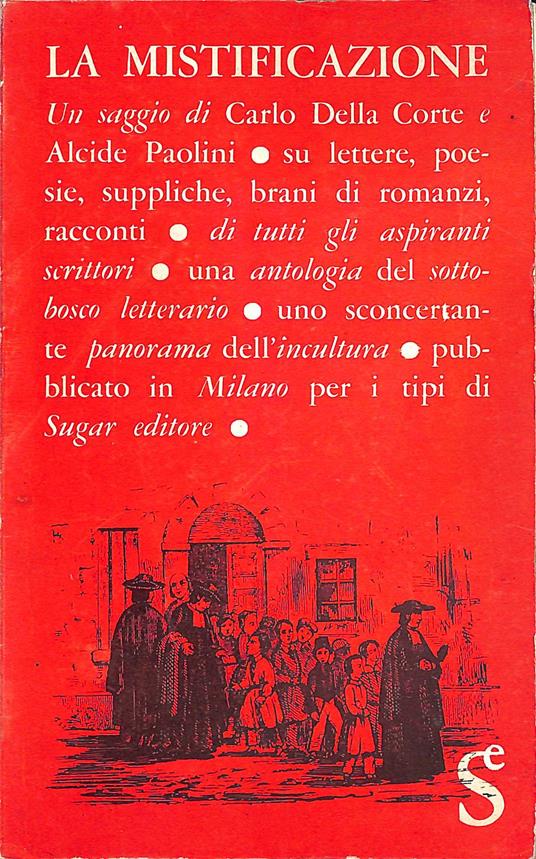 La mistificazione - copertina