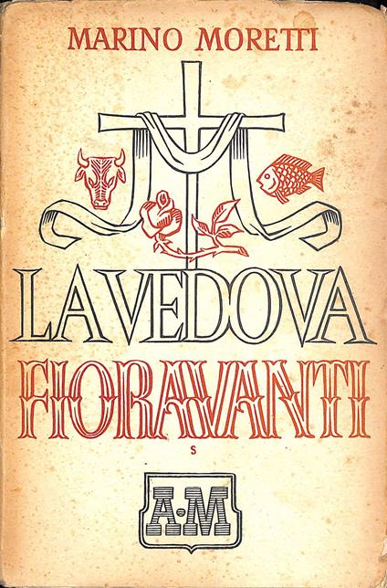 La vedova Fioravanti - Marino Moretti - copertina