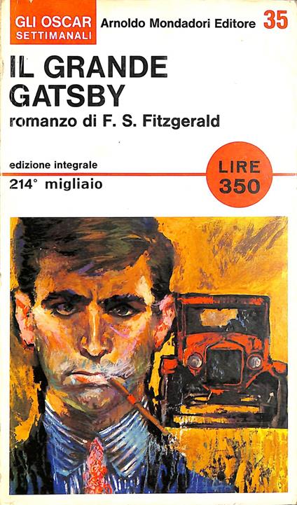 Il grande Gatsby - Francis Scott Fitzgerald - copertina