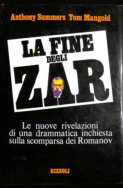 La fine degli zar - copertina