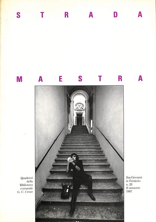 Strada maestra n. 23 (1987) - copertina