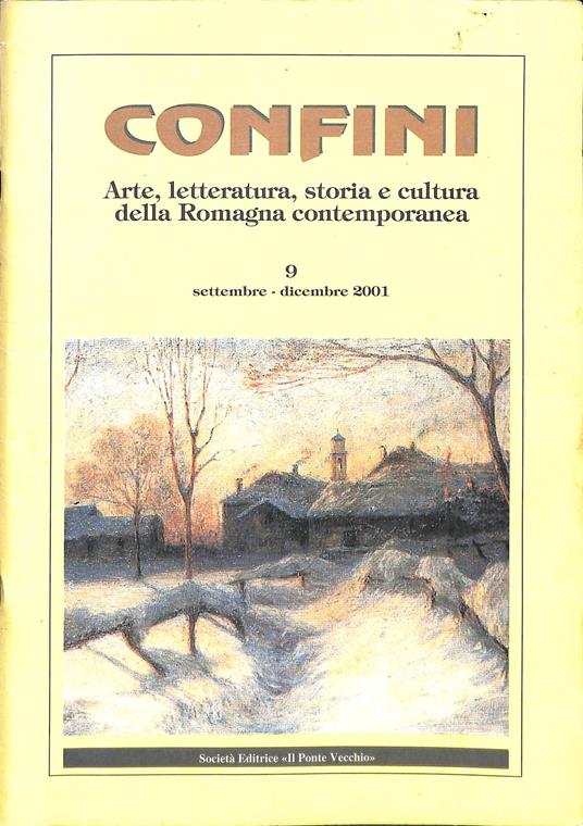 Confini n. 9 (2001) - copertina