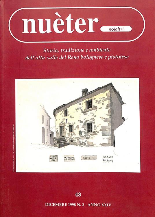 Nueter – noialtri. Numero 48 dicembre 1998 - copertina