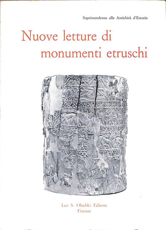 Nuove letture di monumenti etruschi dopo il restauro - copertina