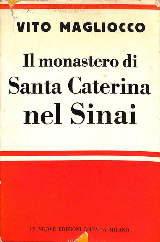 Il monastero di Santa Caterina nel Sinai - Vito Magliocco - copertina
