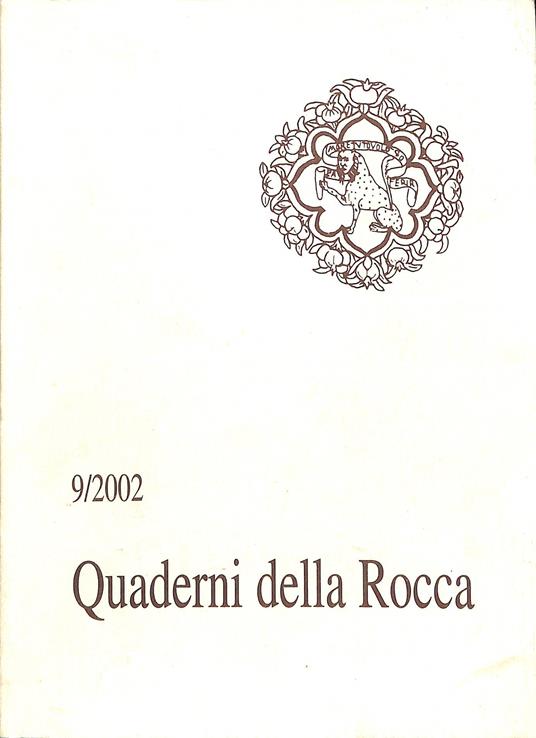 Quaderni della Rocca 9/2002 - copertina