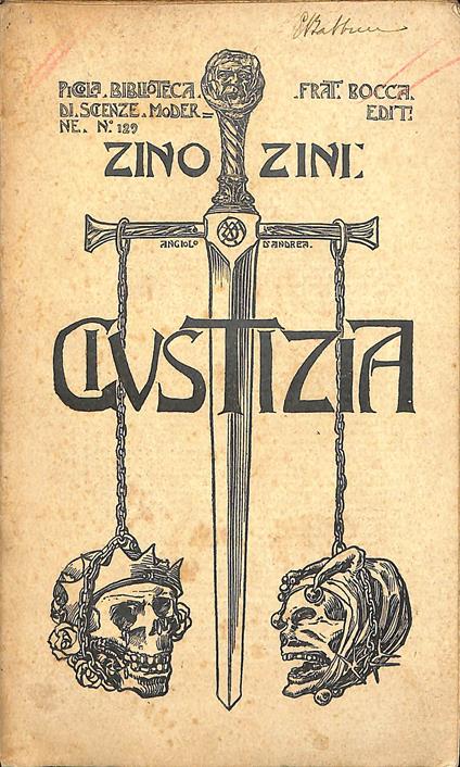 Giustizia : storia d'una idea - Zino Zini - copertina