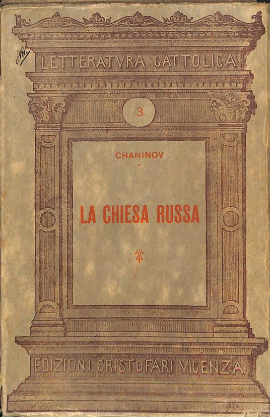 La chiesa russa - copertina