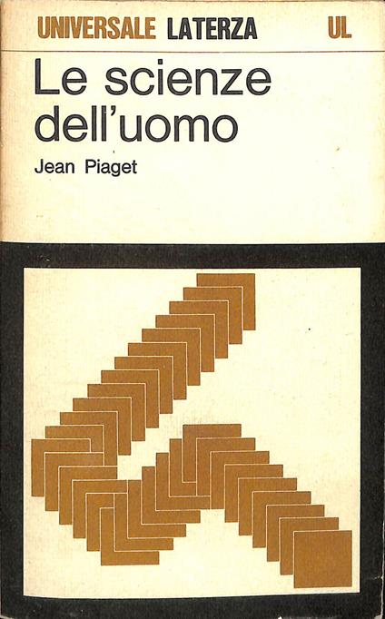 Le scienze dell'uomo - Jean Piaget - copertina