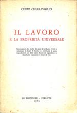 Il lavoro e la proprietà universale