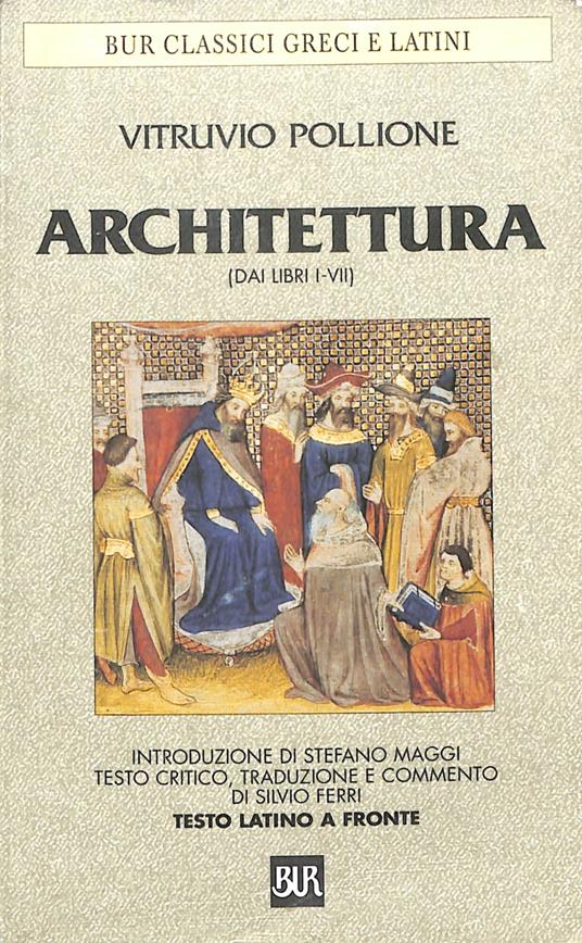 Architettura : dai libri I-VII - copertina