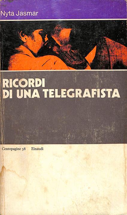 Ricordi di una telegrafista - copertina