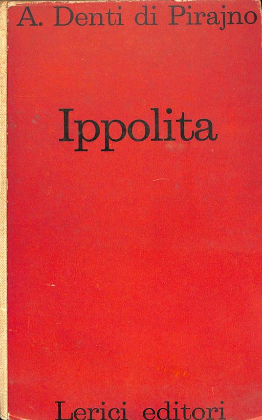 Ippolita - Alberto Denti di Pirajno - copertina