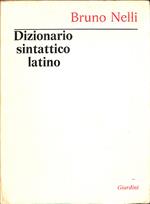 Dizionario sintattico latino