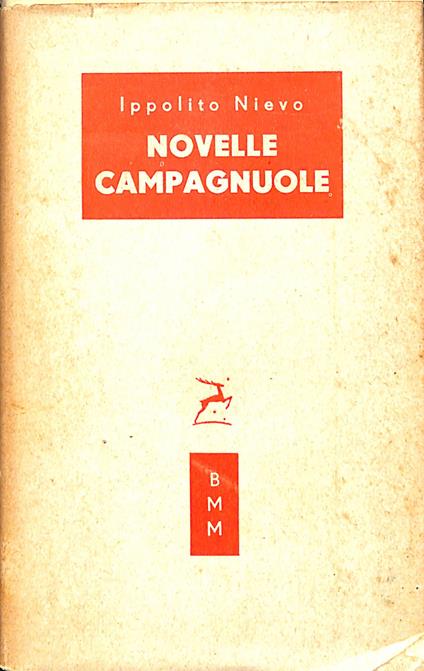 Novelle campagnuole - Ippolito Nievo - copertina