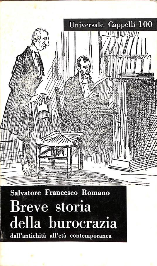 Breve storia della burocrazia dall'antichità all'età contemporanea - Maurice Bouisson - copertina