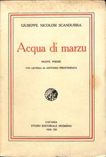 Acqua di marzu : sunetti e canzuni