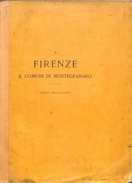 Lode di Firenze : poemetto - copertina