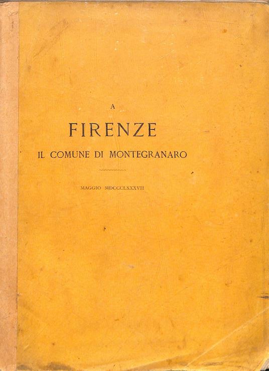 Lode di Firenze : poemetto - copertina