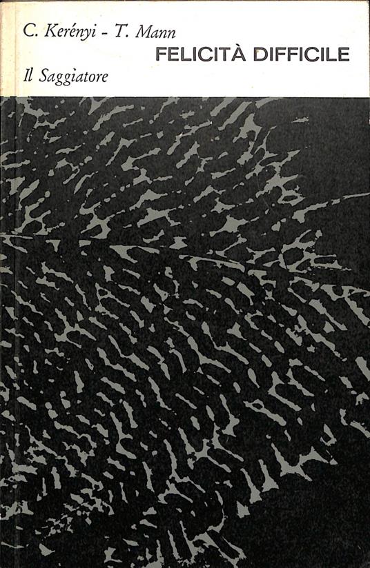 Felicità difficile : un carteggio - copertina