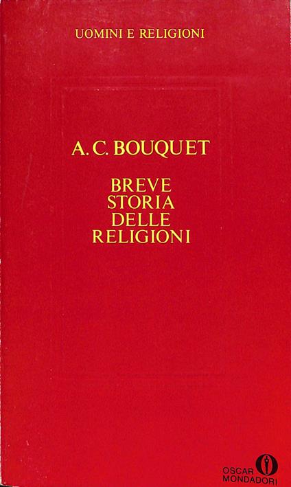Breve storia delle religioni - copertina