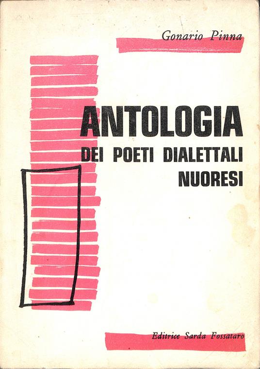 Antologia dei poeti dialettali nuoresi - Gonario Pinna - copertina