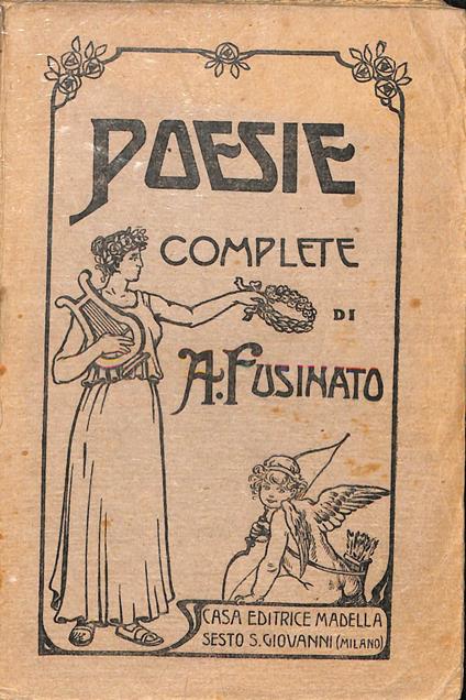 Poesie complete - Arnaldo Fusinato - copertina