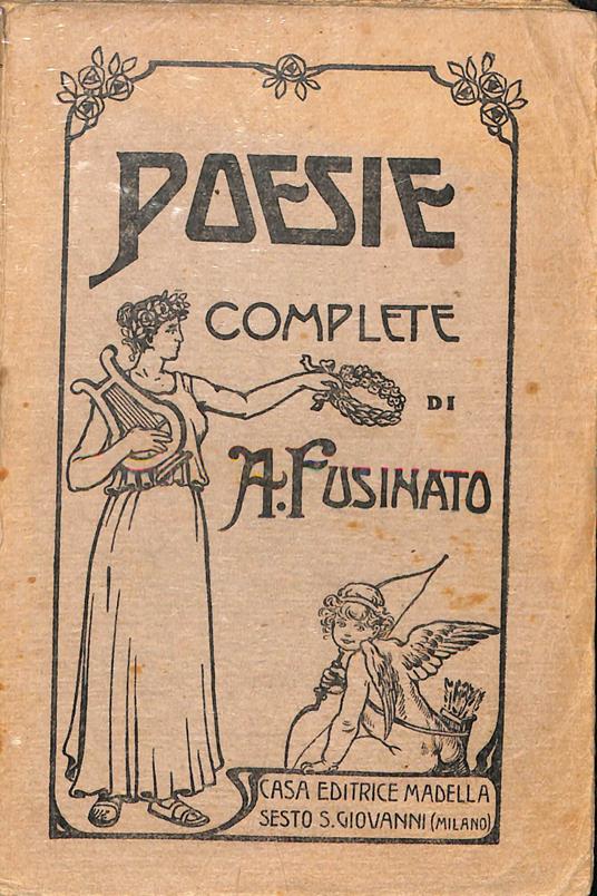 Poesie complete - Arnaldo Fusinato - copertina