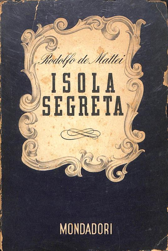 Isola segreta - Rodolfo De Mattei - copertina