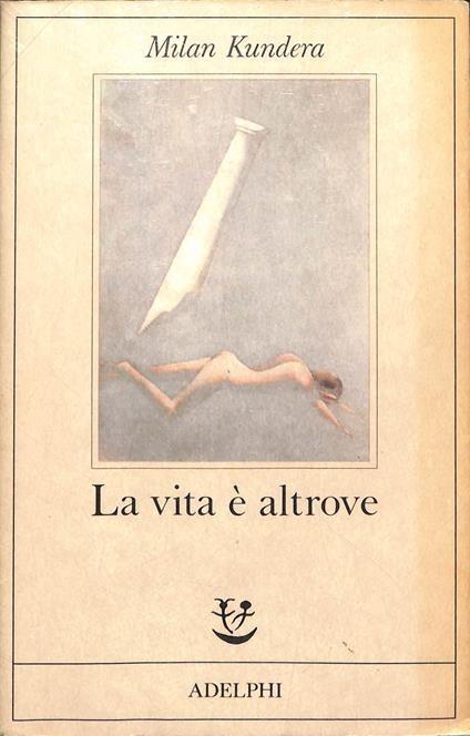 La vita è altrove - Milan Kundera - copertina