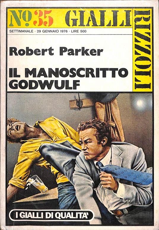 Il manoscritto Godwulf - Robert Parker - copertina