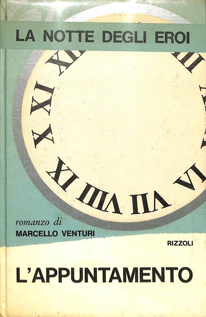 L' appuntamento - Marcello Venturi - copertina