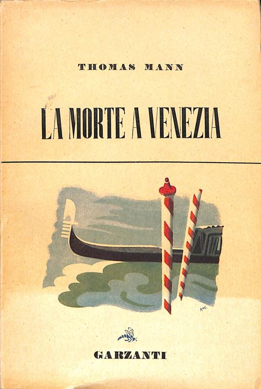La morte a Venezia - Thomas Mann - copertina