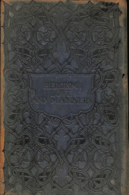 Heroism, love and manners - copertina