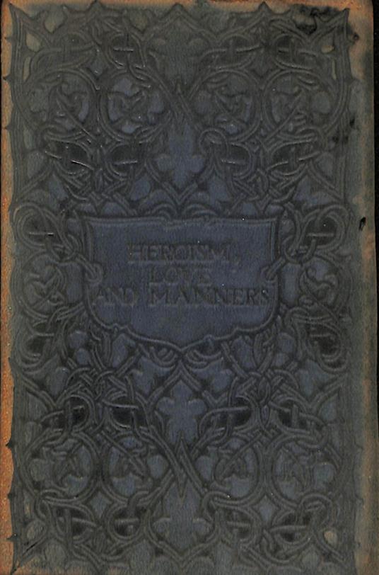 Heroism, love and manners - copertina